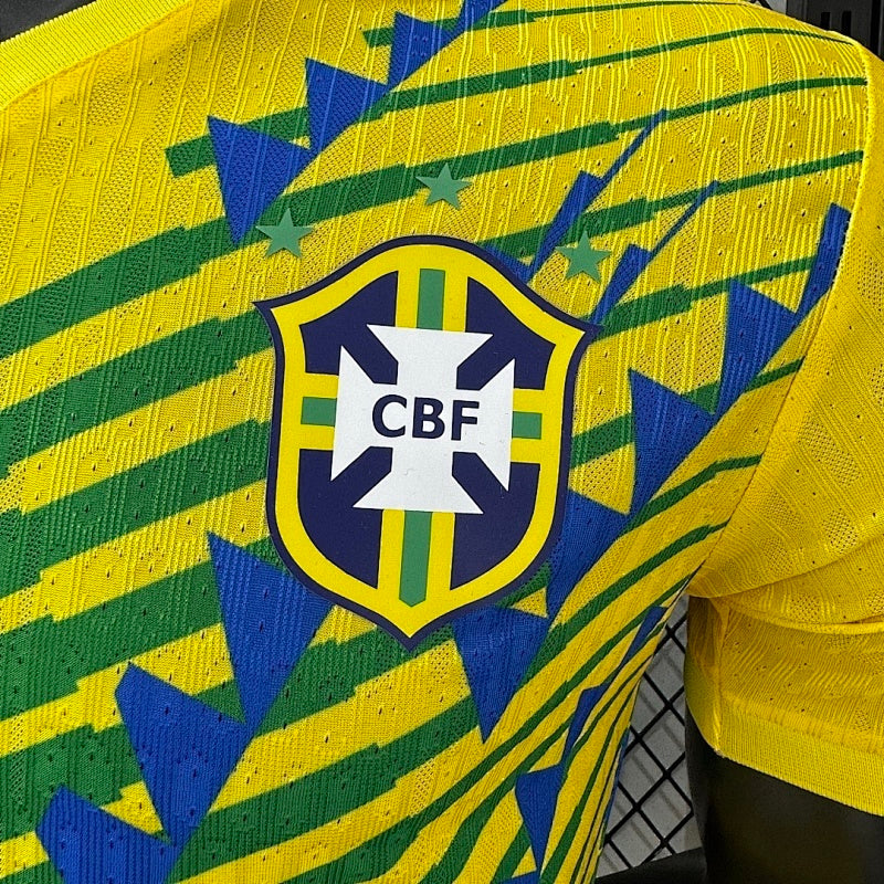 Brazil Yellow%Green Green Yellow Special Edition Player Version Jersey 2026