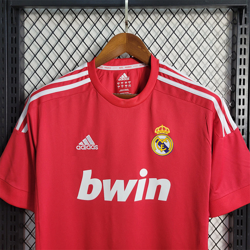 Real Madrid Red Away Jersey 11/12