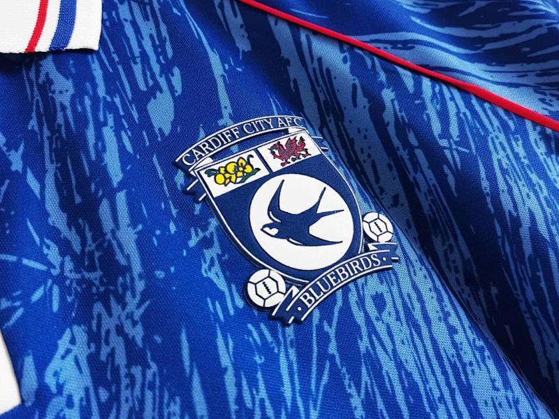 Maillot Cardiff City Domicile 92/93