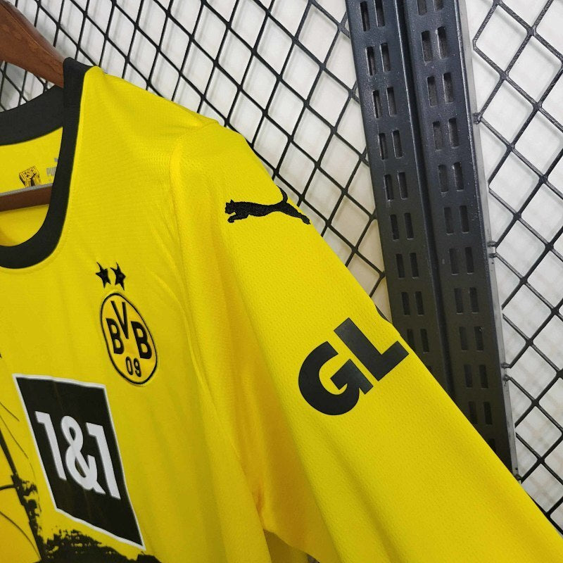 Maillot Borussia Dortmund Domicile Manches Longues 23/24