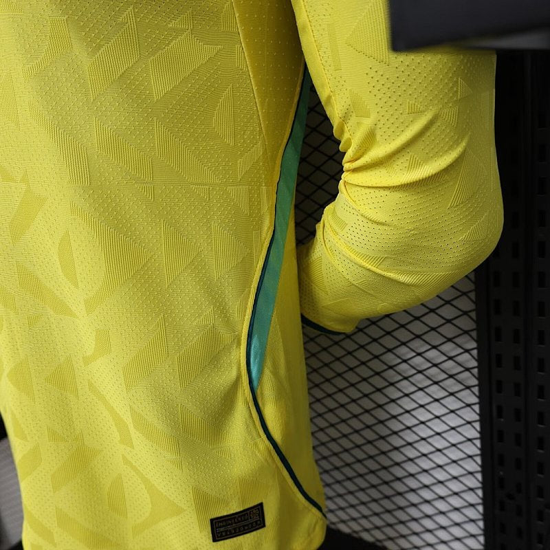 Maillot Brésil Domicile Manches Longues 25/26