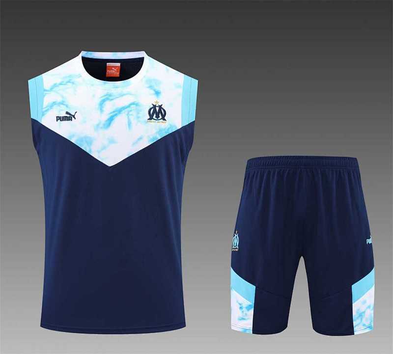 Débardeur Marseille Bleu foncé&Bleu 22/23