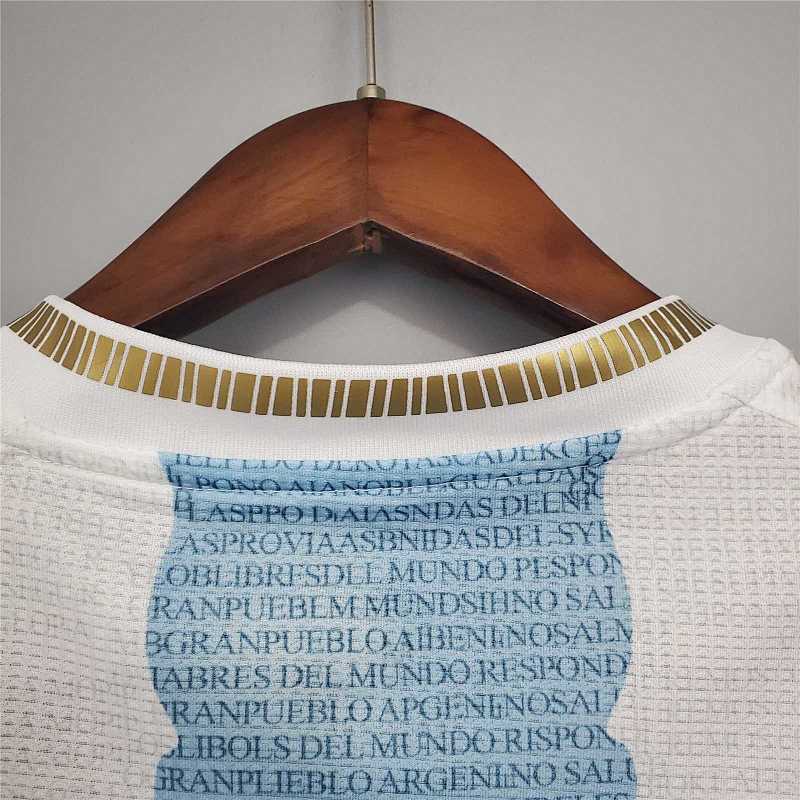 Camiseta Argentina Commemorative Azul Blanco Edición Especial 2021