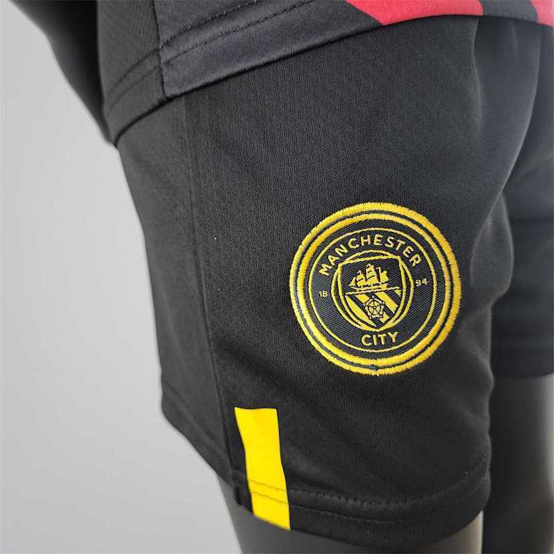 Ensemble Enfant Manchester City Extérieur 22/23