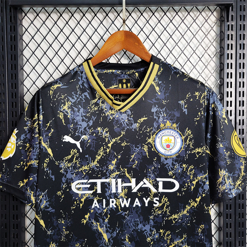Manchester City Black Or Jersey 23/24