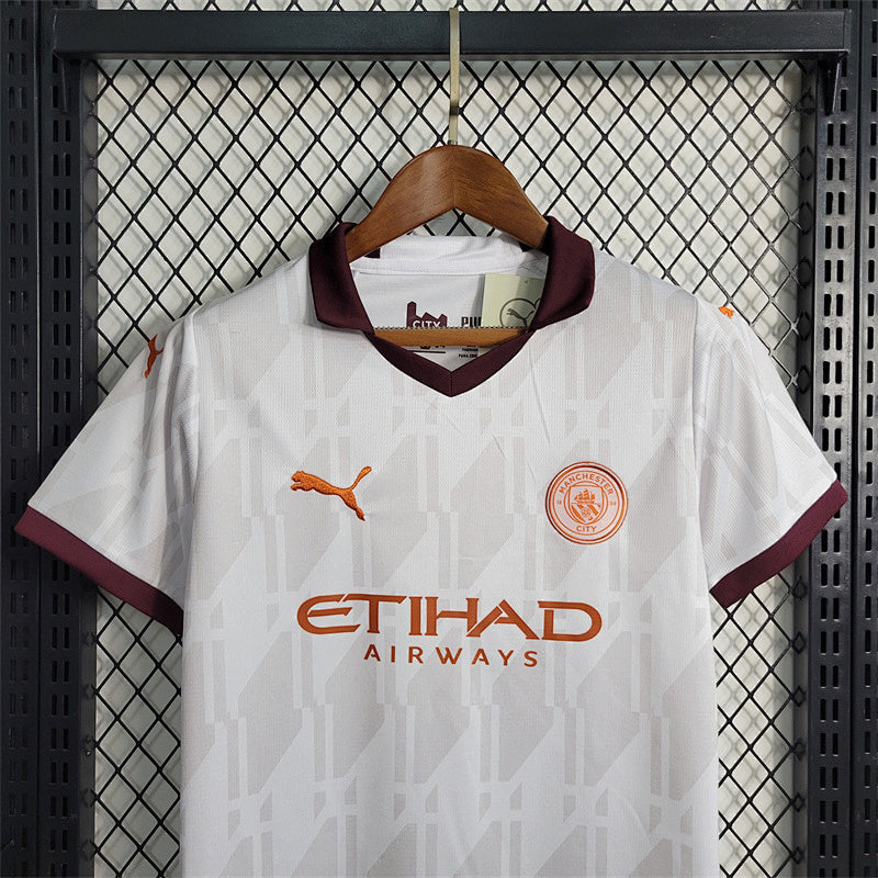 Ensemble Enfant Manchester City Extérieur 23/24
