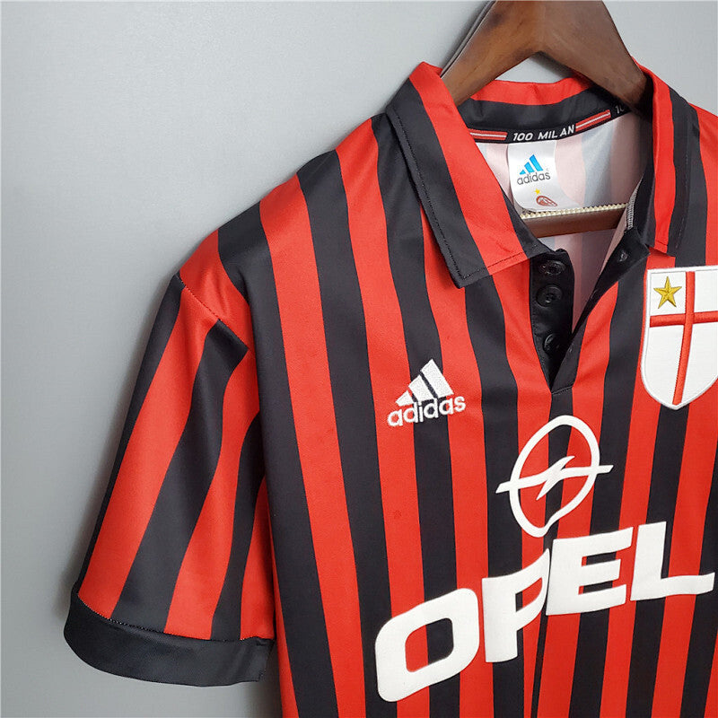Camiseta AC Milan Local Retro 1999/00