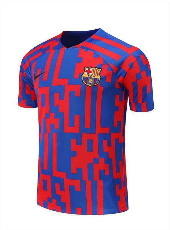 Ensemble FC Barcelone Rouge&Bleu Prématch 22/23