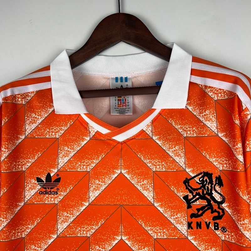 Camiseta Países Bajos Local Retro 1988