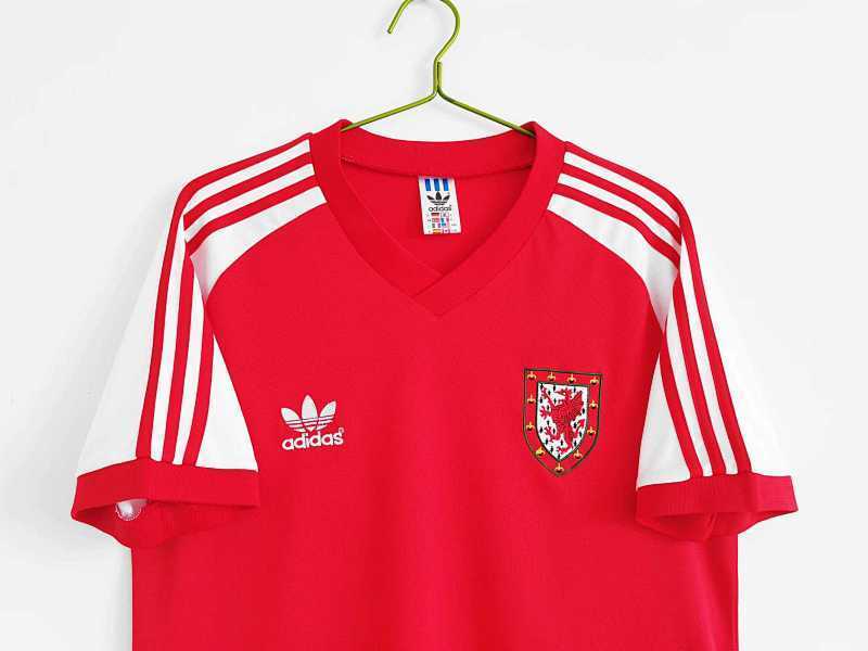 Maillot Pays de Galles Rétro 1982