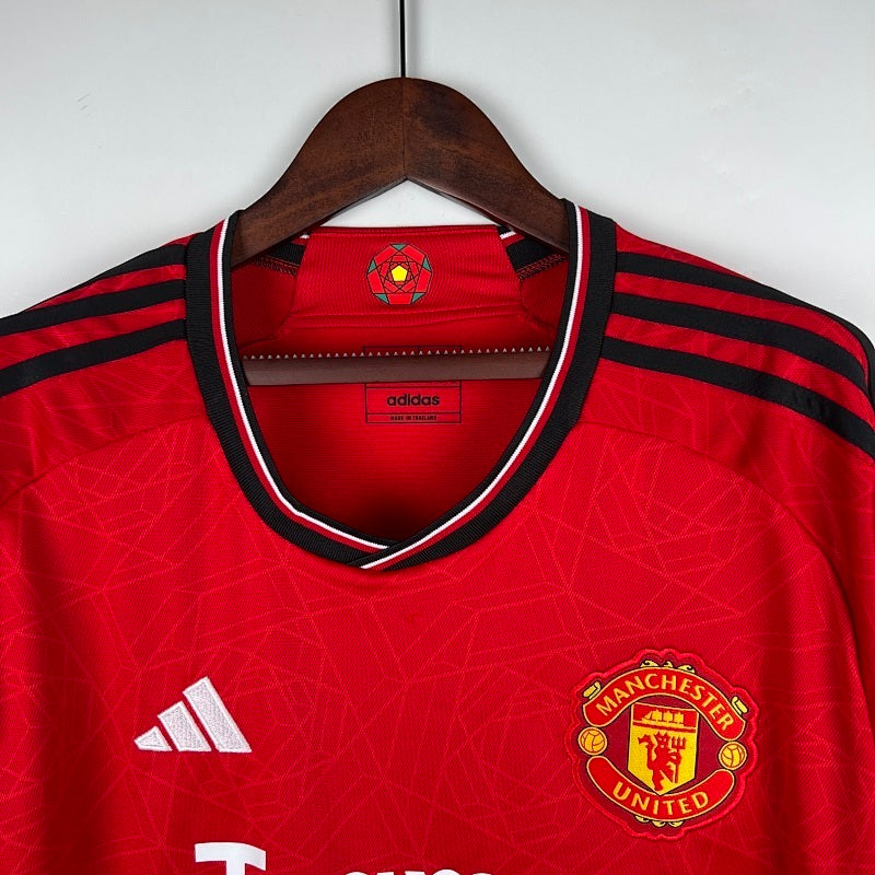 Maillot Manchester United Domicile Manches Longues 23/24