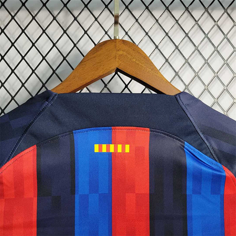Maillot FC Barcelone Domicile Manches Longues 22/23