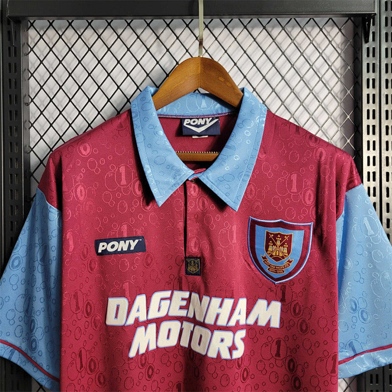 Camiseta West Ham Local Retro 1995/97