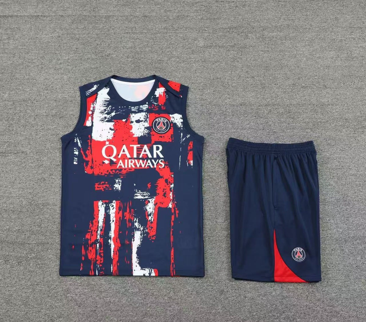 Short + débardeur Paris Saint-Germain Noir