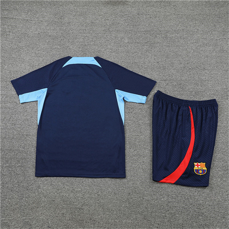 Ensemble FC Barcelone Bleu roi&Bleu Prématch 22/23