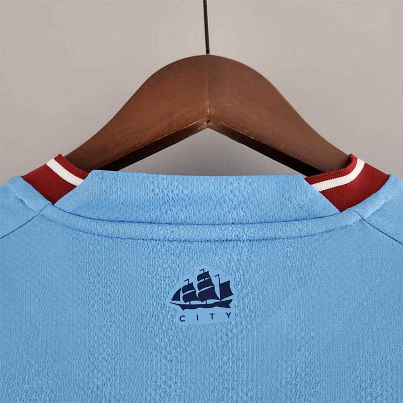 Maillot Manchester City Domicile Manches Longues 22/23