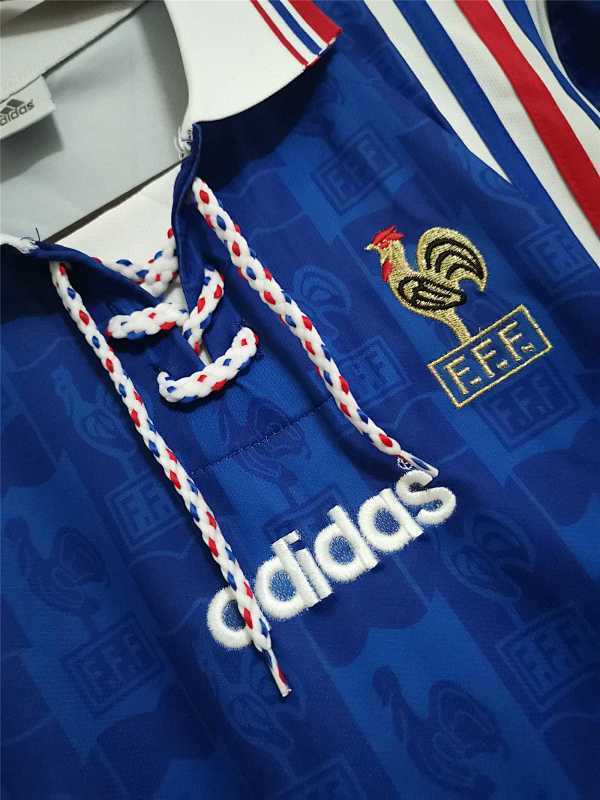 Maillot France Domicile Rétro 1996