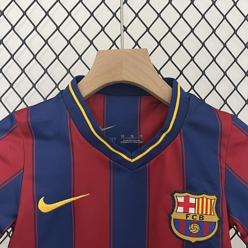 FC Barcelona Home Kids Kit 09/10