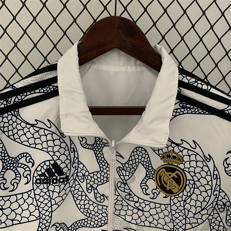 Real Madrid White Tracksuit 23/24