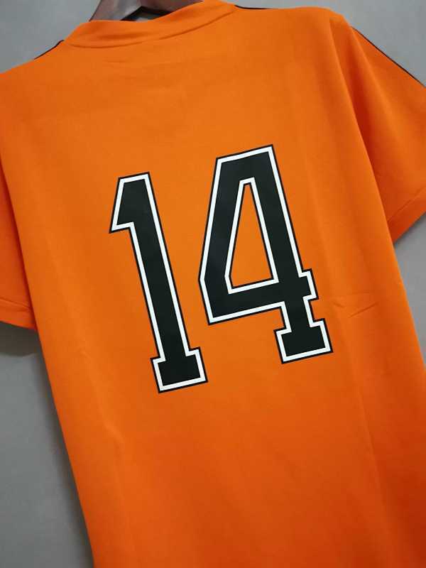 Maillot Netherlands orange Rétro 25/26