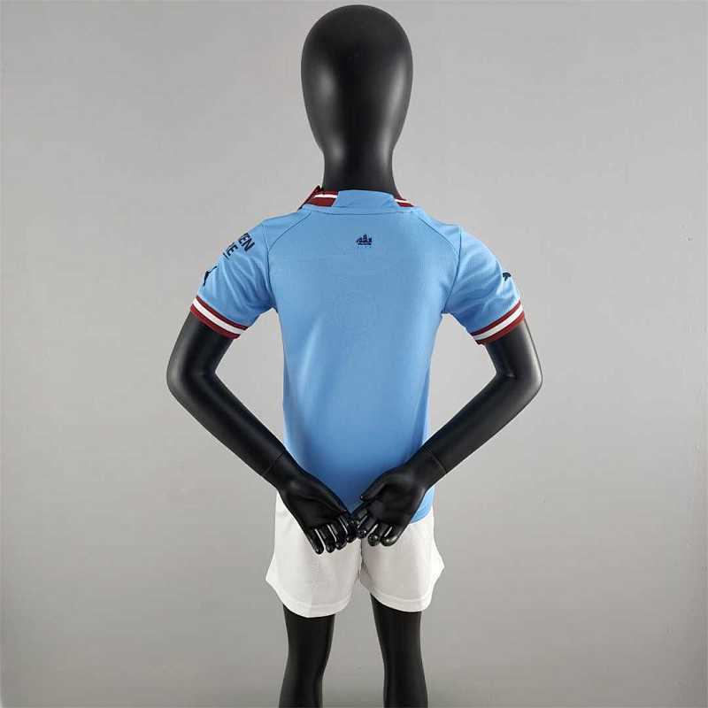 Ensemble Enfant Manchester City Domicile 22/23