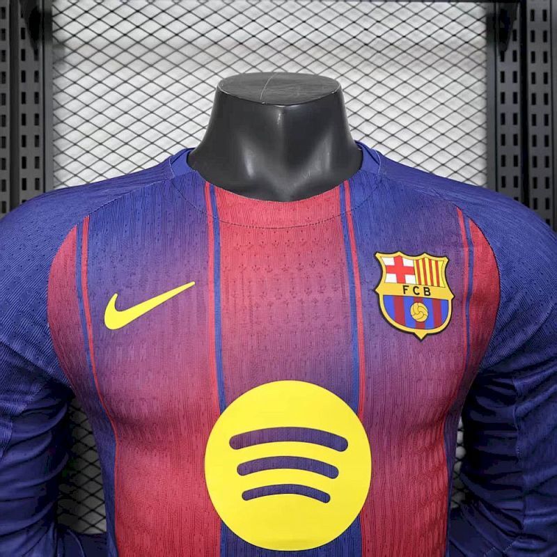 Maillot FC Barcelone Domicile Manches Longues 25/26