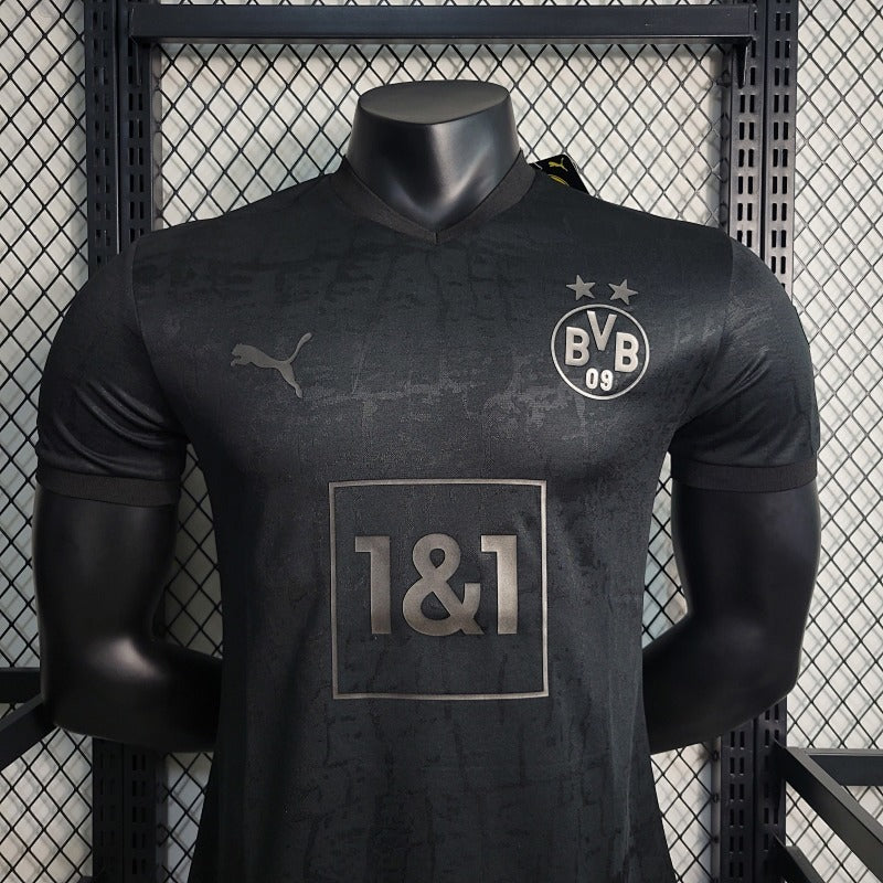 Maillot Borussia Dortmund Noir Player Version 23/24