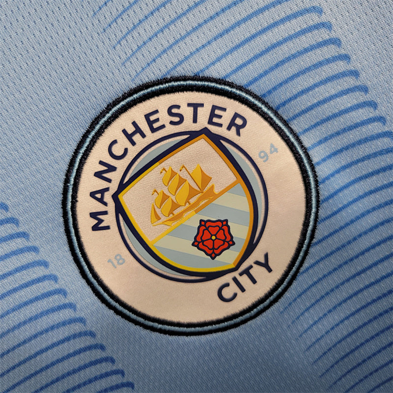 Maillot Manchester City Domicile Manches Longues 23/24