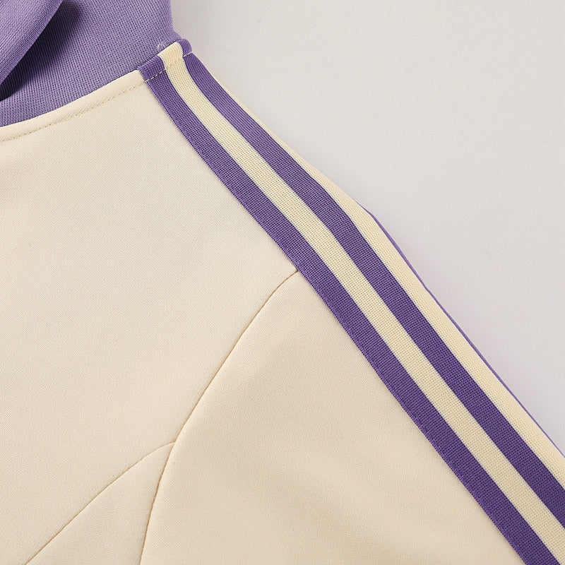 Survêtement Real Madrid Beige&Violet 24/25