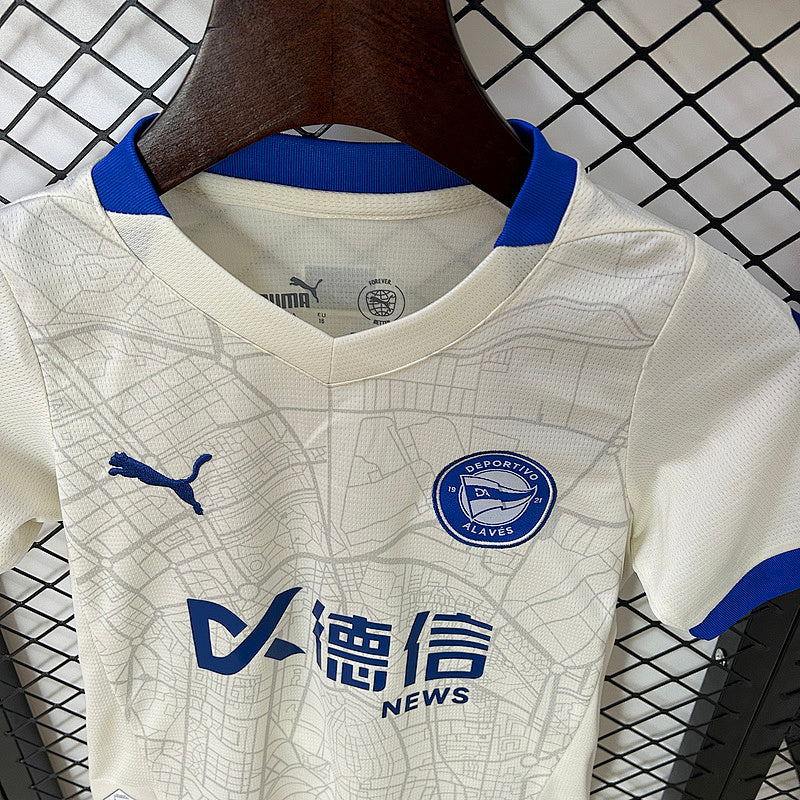 Ensemble Enfant Alavés Extérieur 24/25
