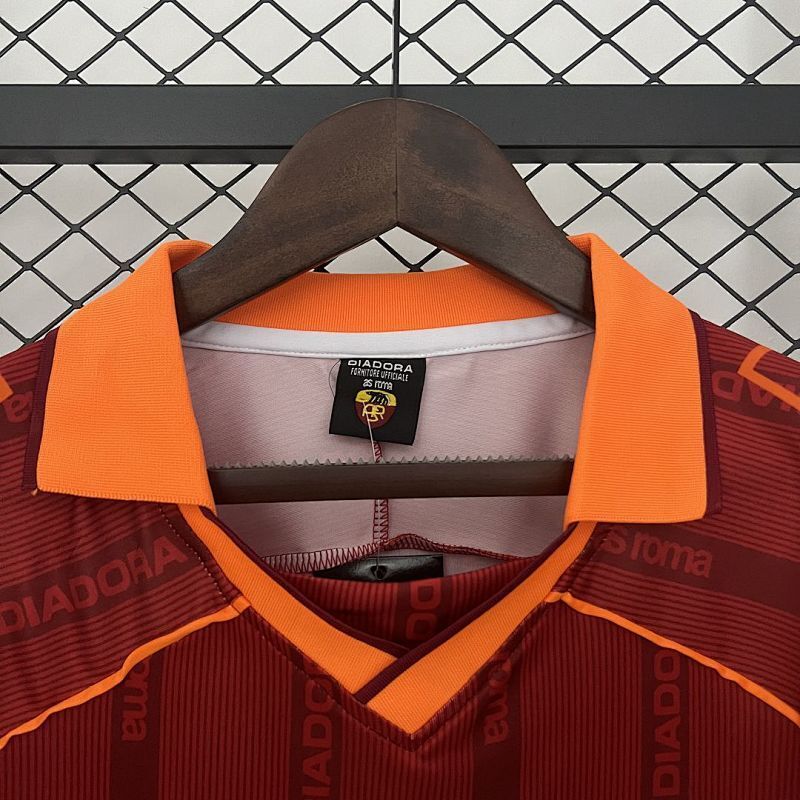 AS Roma Home Retro Jersey 99/00