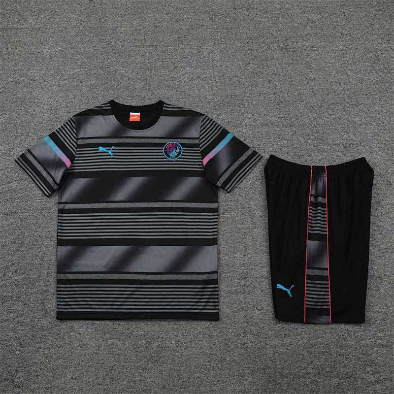 Maillot Manchester City Noir Prématch 22/23