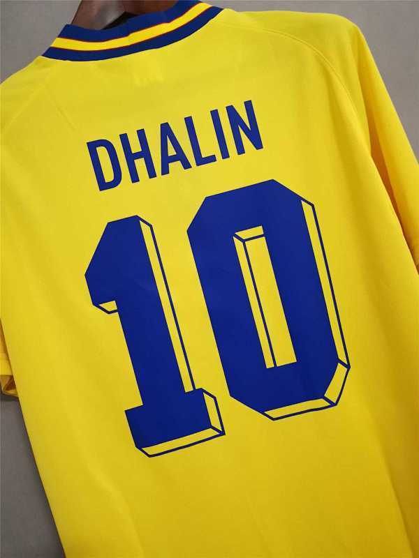 Camiseta Suecia Amarillo Retro 1994