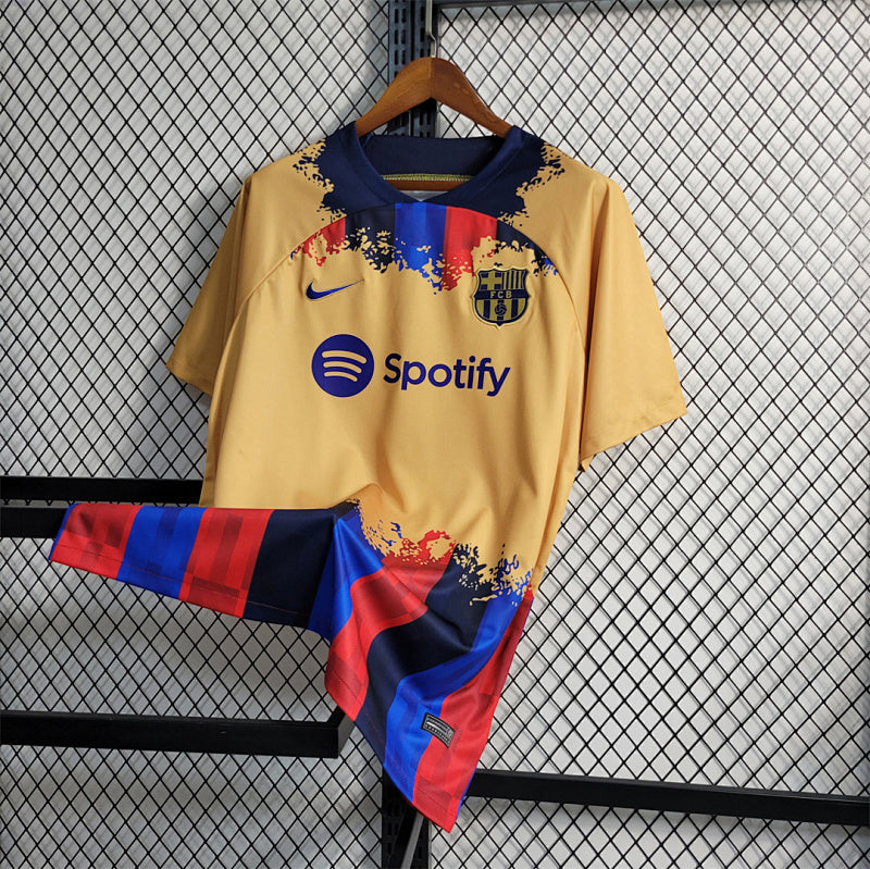 Ensemble FC Barcelone Jaune Prématch 23/24