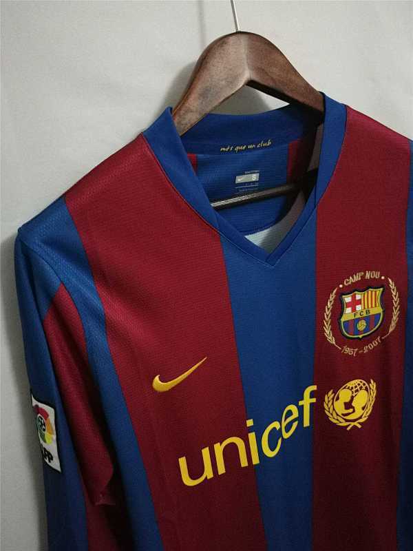Maillot FC Barcelone Domicile Rétro 2007/08