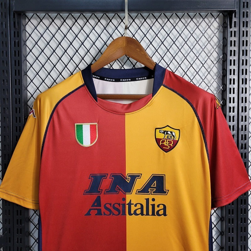 AS Roma Home Retro Jersey 2001/02