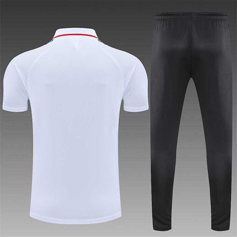 Polo Bayern Munich Blanc Rouge