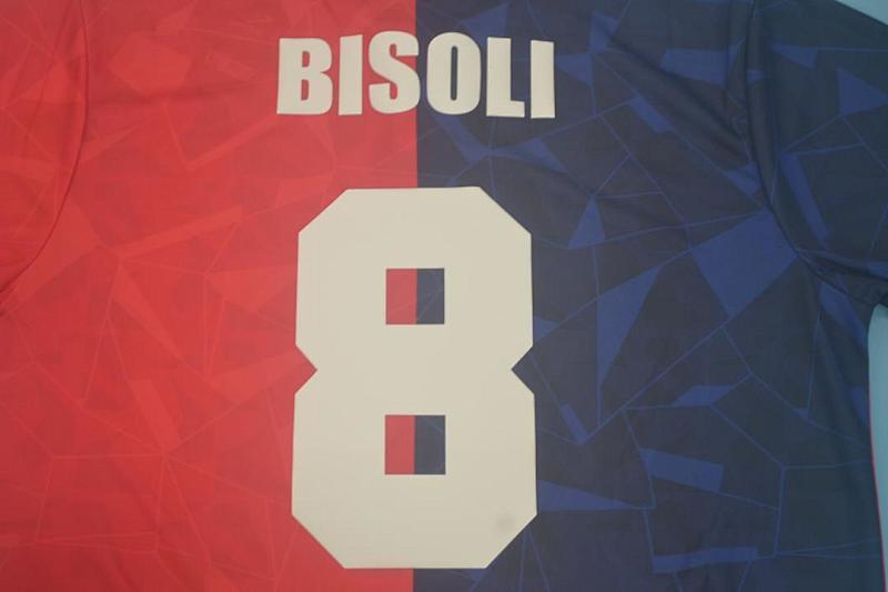 Maillot Cagliari fonts Domicile 92/93