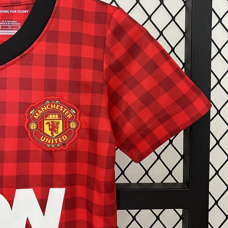 Conjunto Niño Manchester United Local 12/13