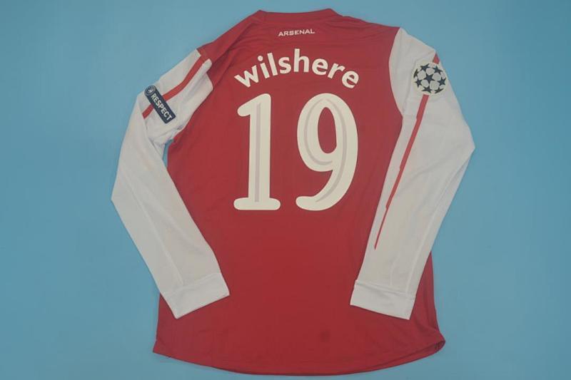Camiseta Arsenal Local Retro 2011/12