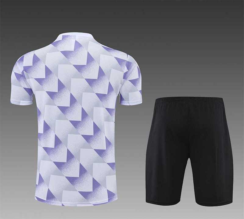 Conjunto Real Madrid Azul Blanco Pre-Partido 22/23