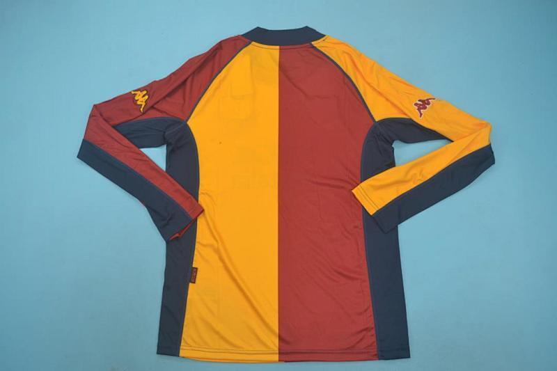 Maillot AS Roma Domicile Rétro 2001/02