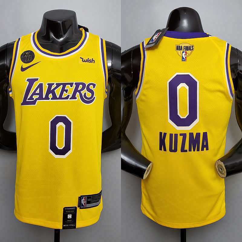 Maillot New KUZMA Jaune Édition spéciale