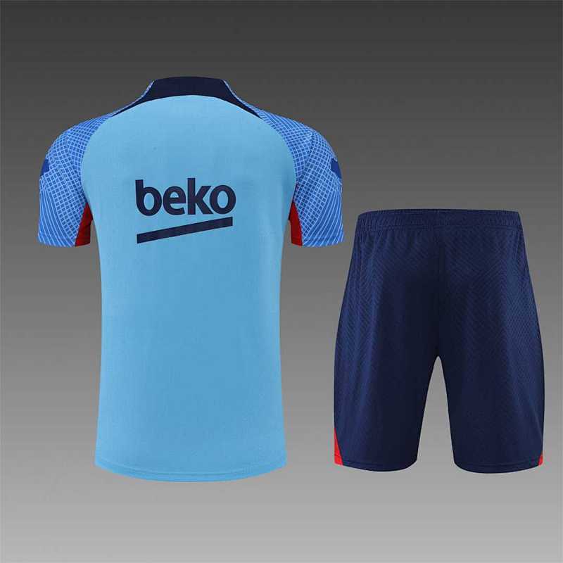 Ensemble FC Barcelone Bleu Prématch 22/23