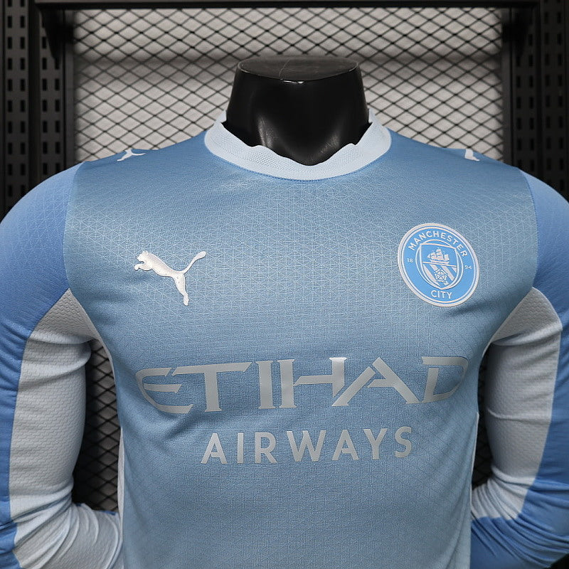 Maillot Manchester City Domicile Manches Longues 26/27