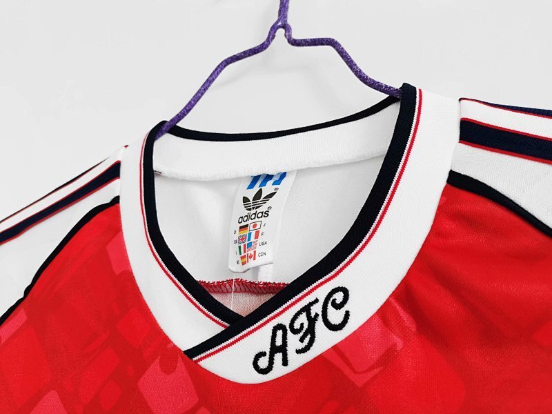 Maillot Arsenal Domicile Rétro 1990/92