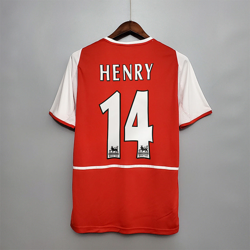 Maillot Arsenal Domicile Rétro 2002/04