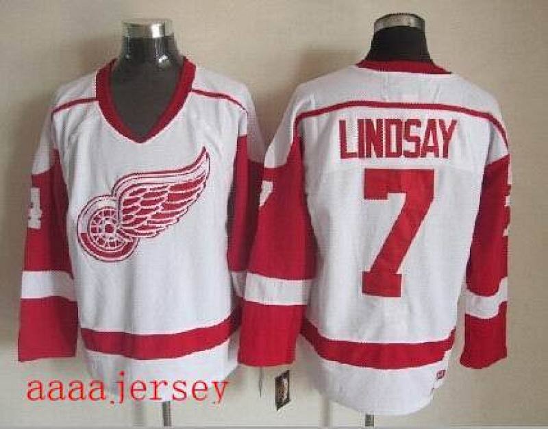 Maillot Wings ice hockey Rétro Vintage