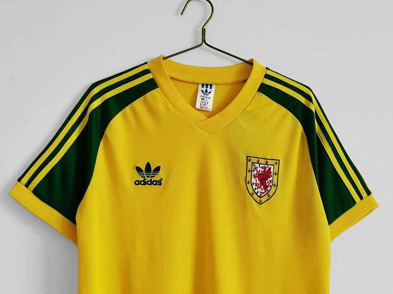 Maillot Pays de Galles Extérieur Rétro 1982