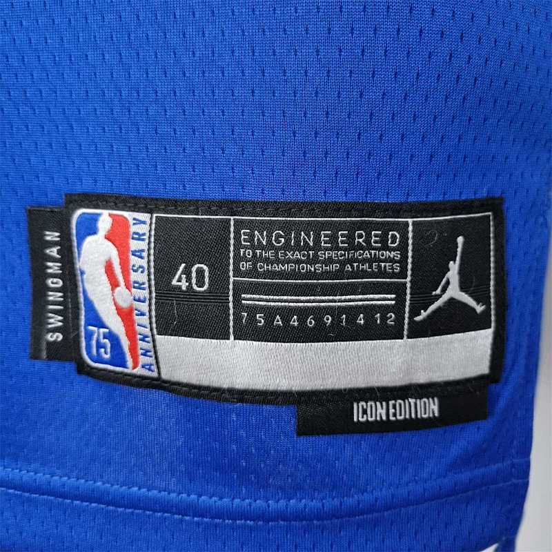 Maillot Jordanie Anniversaire Bleu Édition spéciale (4)